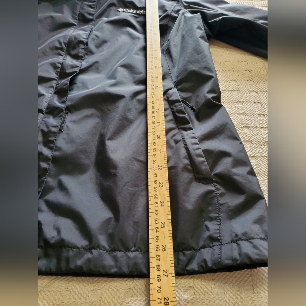 Columbia Arcadia II Omni-Tech Waterproof Rain Jacket Navy Blue XL - Picture 9 of 12